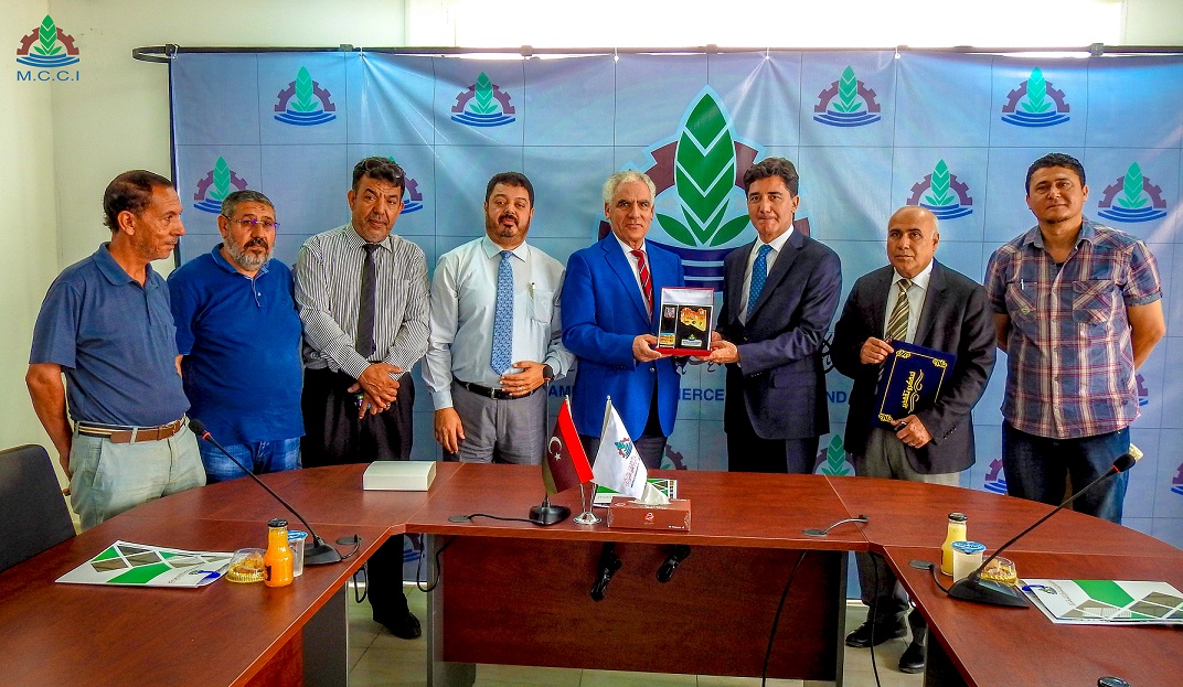 الغرفة تقيم حفل توديع للقنصل العام التركي بمدينة مصراتة