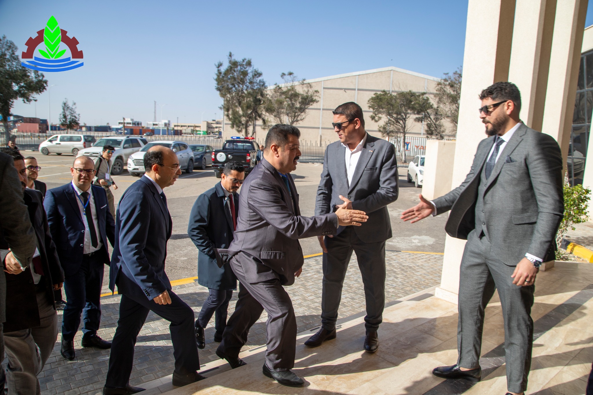 زيارة الوفد التونسي للمنطقة الحرة مصراتة