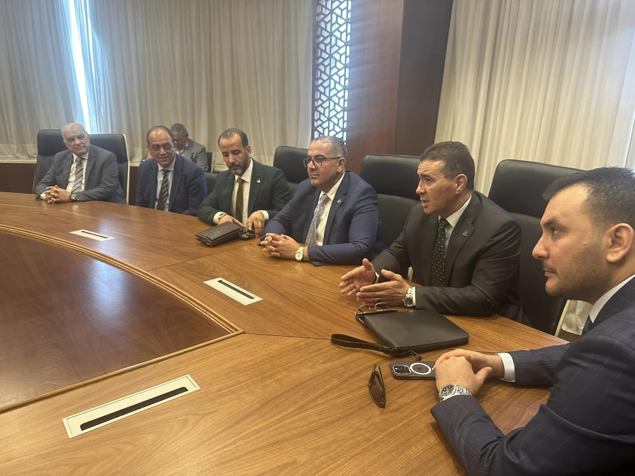 اجتماع موسع مع الاتحاد العام للغرف وعدد من غرف التجارة المصرية