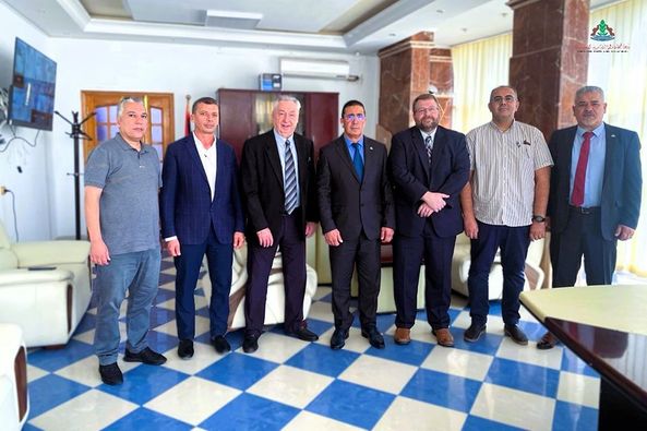 غرفة التجارة والصناعة والزراعة مصراتة تعقد إجتماعاً مع رئيس مجلس إدارة GIS الأمريكية المختصة في صناعة العوازل الحرارية