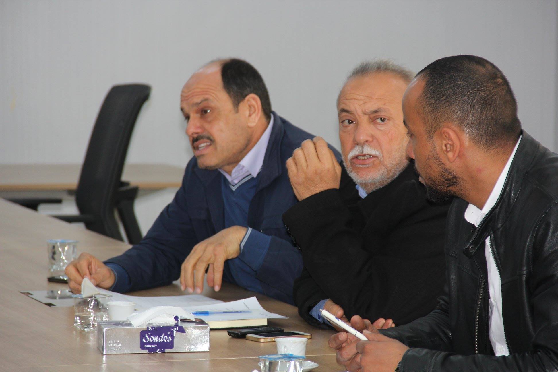 The municipality council meets with the chamber and the economy controller and export development center