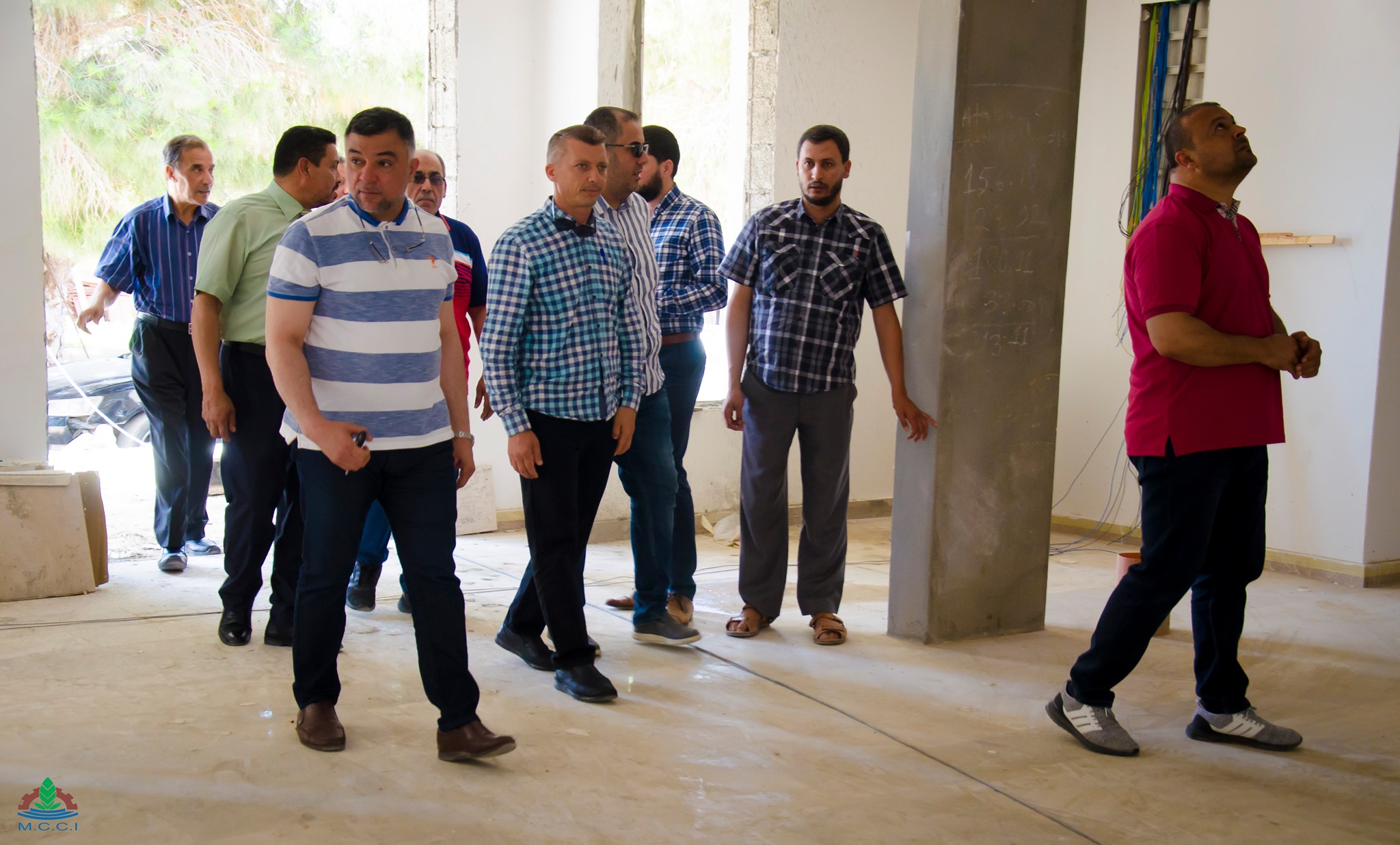 The chamber's board of directors visits the outpatient clinics of the national cancer institute