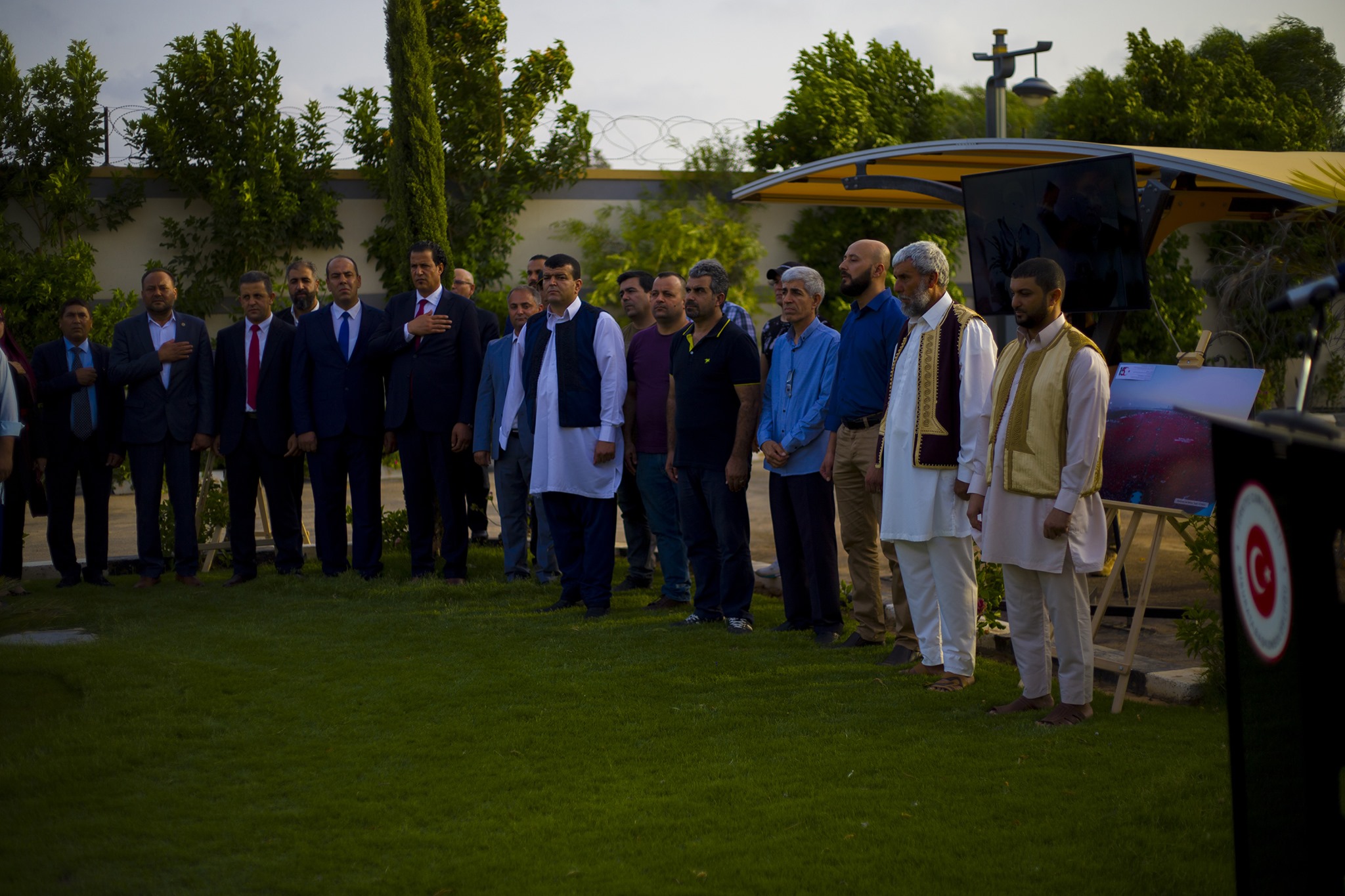 The chamber participates in the ceremony of the Turkish consulate