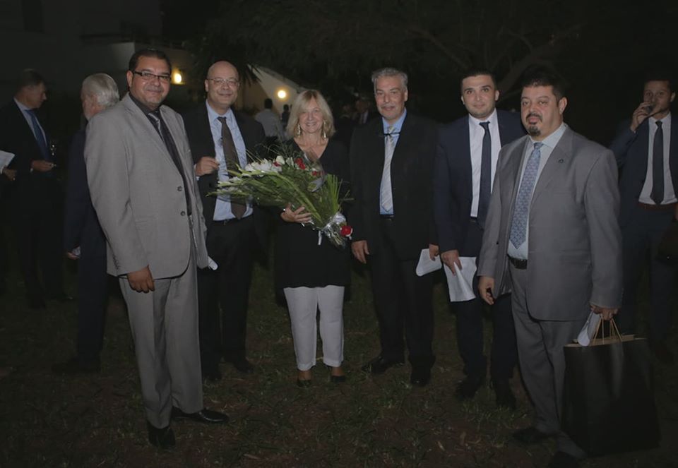 The general manager of Misrata chamber participates in the meeting of Libyan and French economists