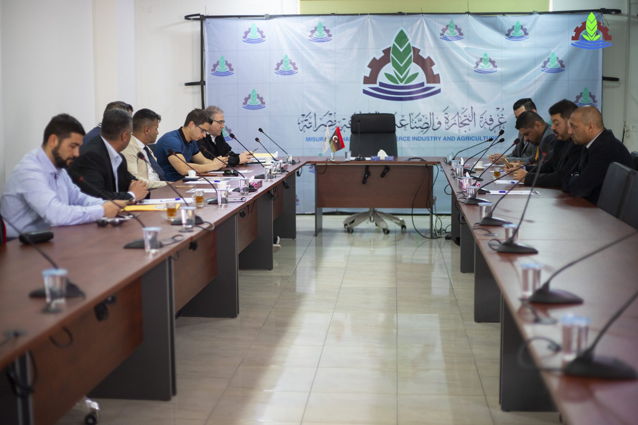 Misrata chamber and the Italian field hospital discuss a number of common issues