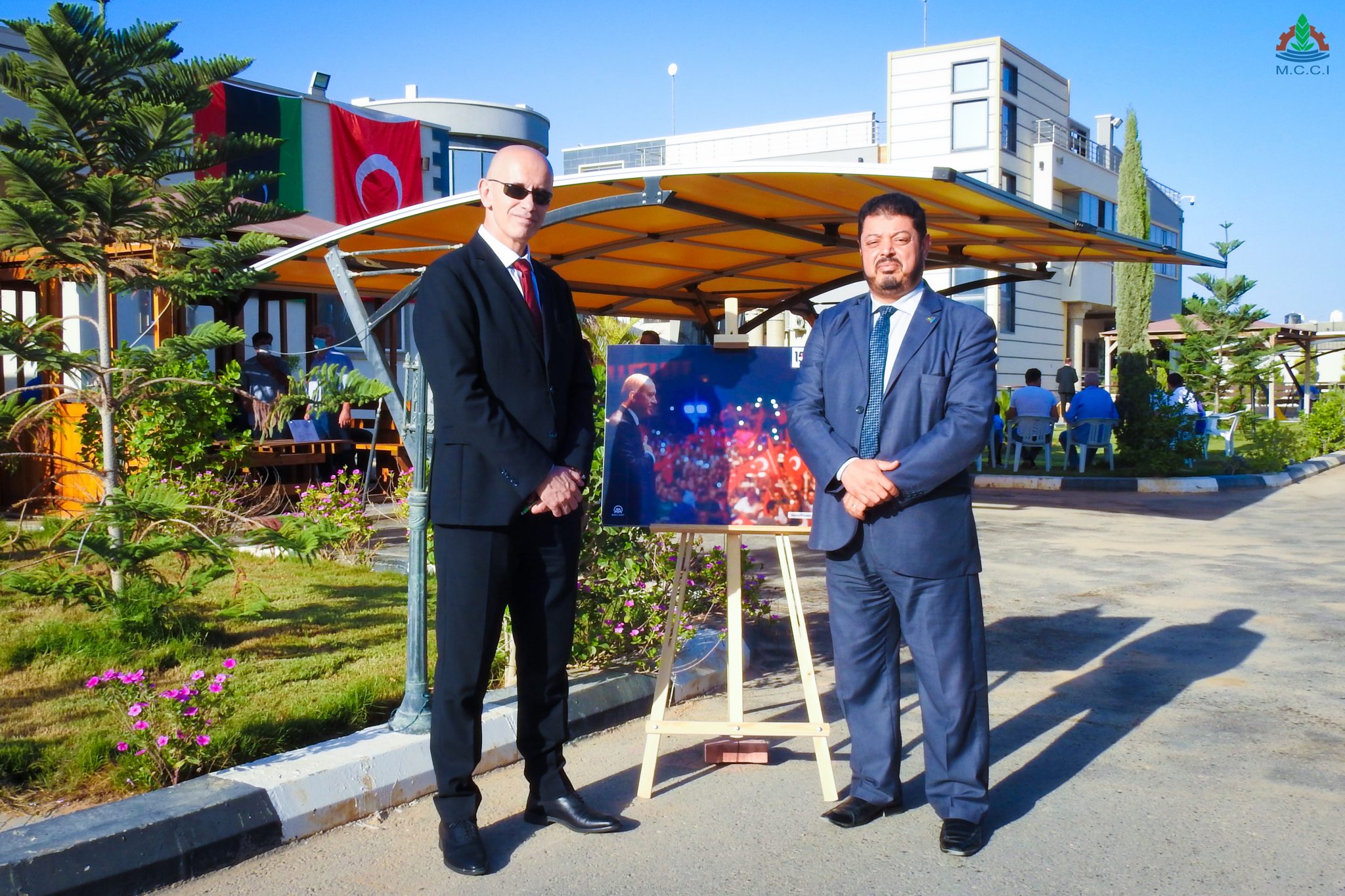 Misrata chamber participates the fourth anniversary day of democracy and national unity with the Turkish general consulate in Misrata