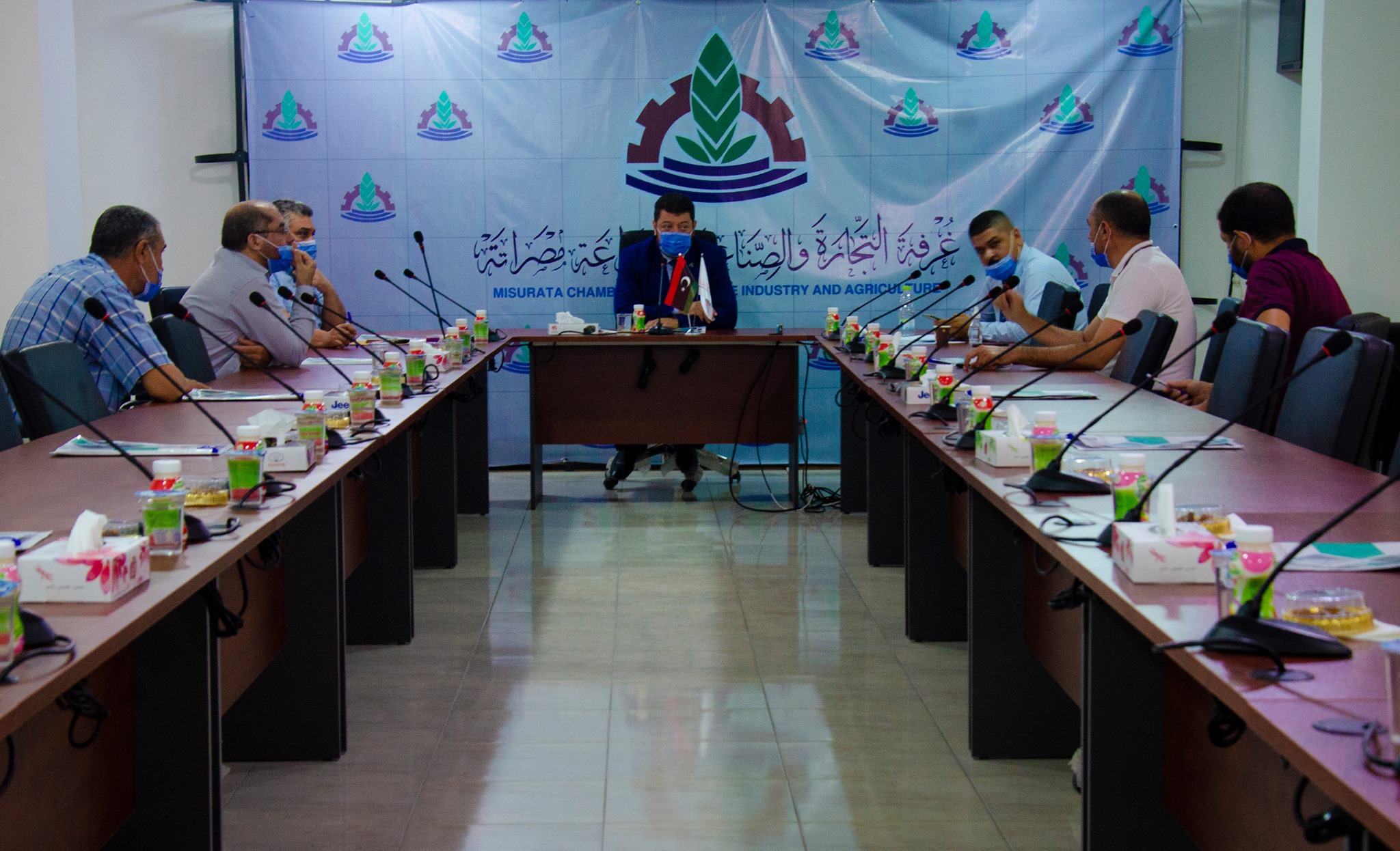 The chamber meets the affiliated contracting and construction companies