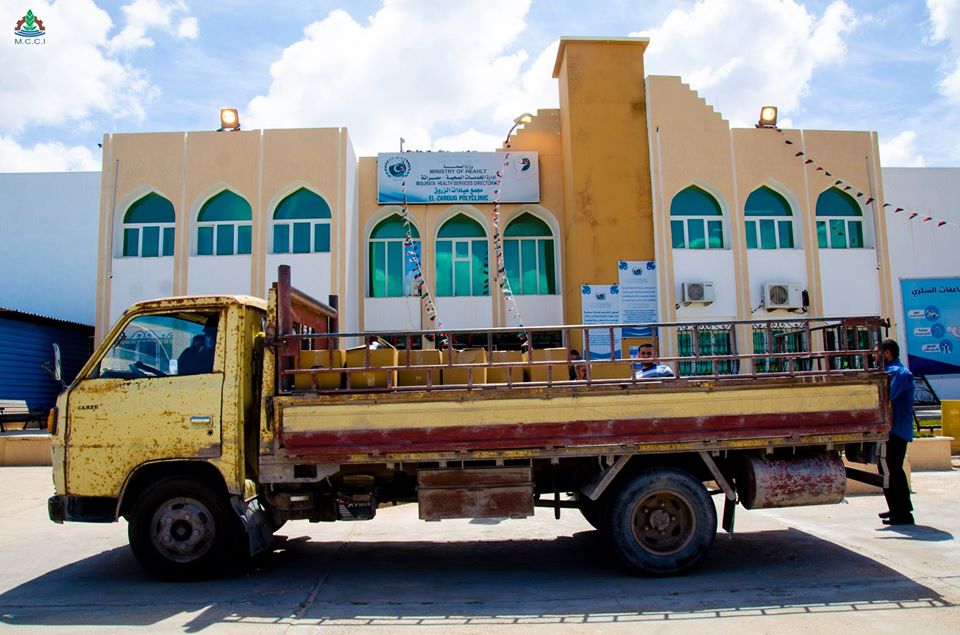 Fundraising committee to tackle COVID-19 hands over a number of  polypropylene coverall for medical and auxiliary staff