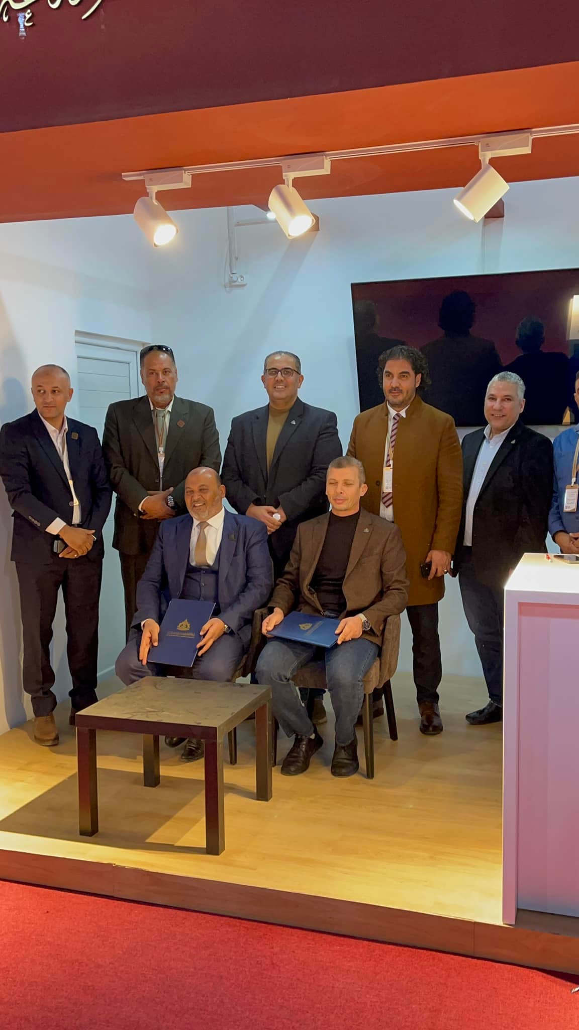 Signing a memorandum of understanding between Misrata chamber and Al-Messdah company of organizing exhibitions
