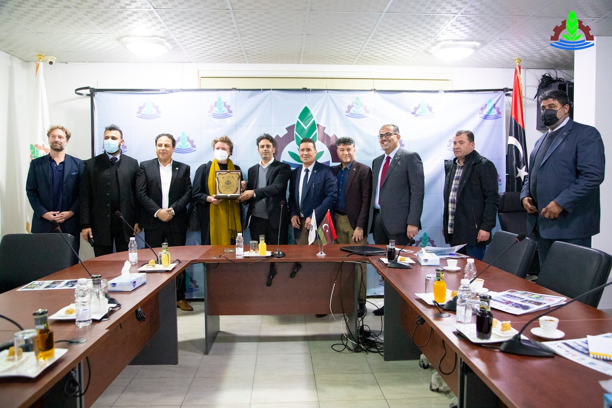 The board of directors receives a delegation from the German embassy