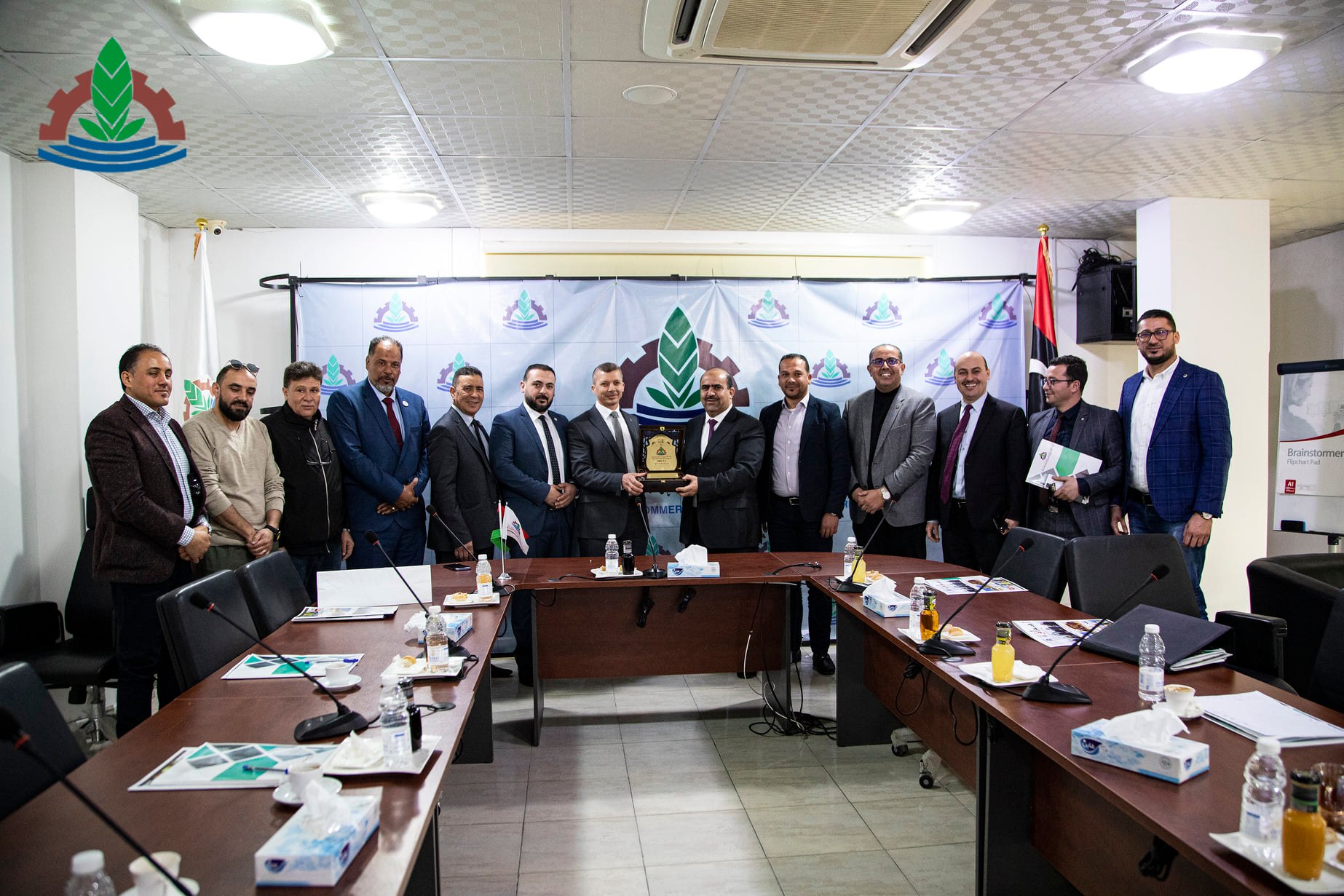 The ambassador of the republic of Algeria visits Misrata chamber