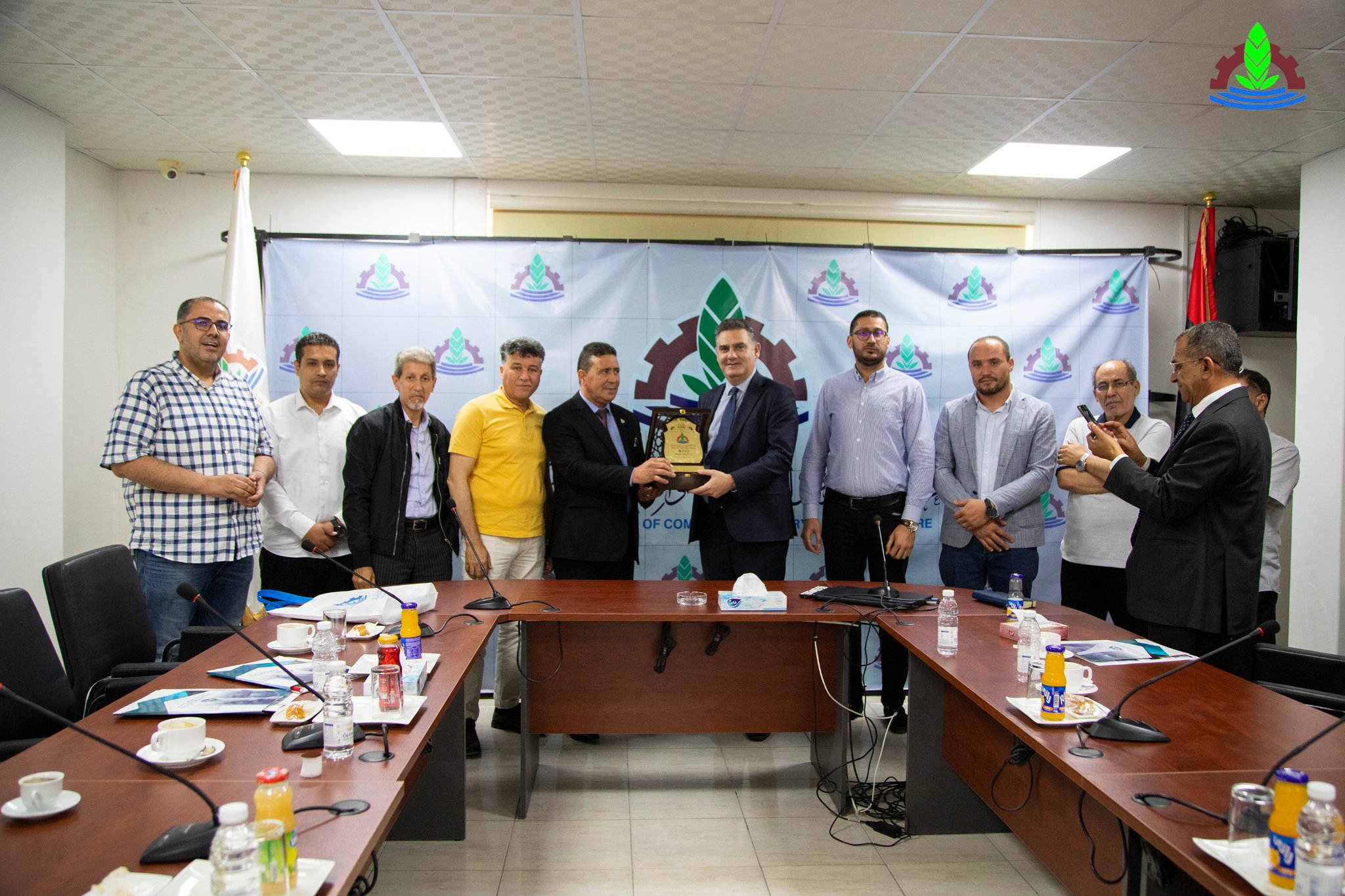 The Chargé d’Affairs of the Greek Embassy in Libya visits the Chamber