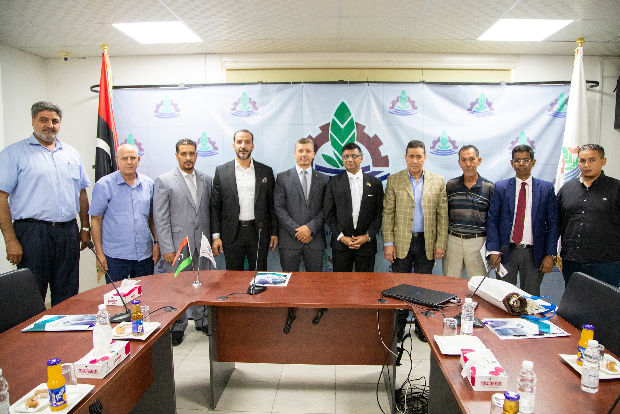 The ambassador of Bangladesh to Libya in the hospitality of Misrata chamber