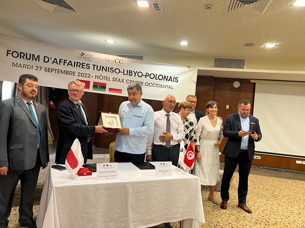The chamber participates in the activities of the Tunisian-Libyan-Polish business forum