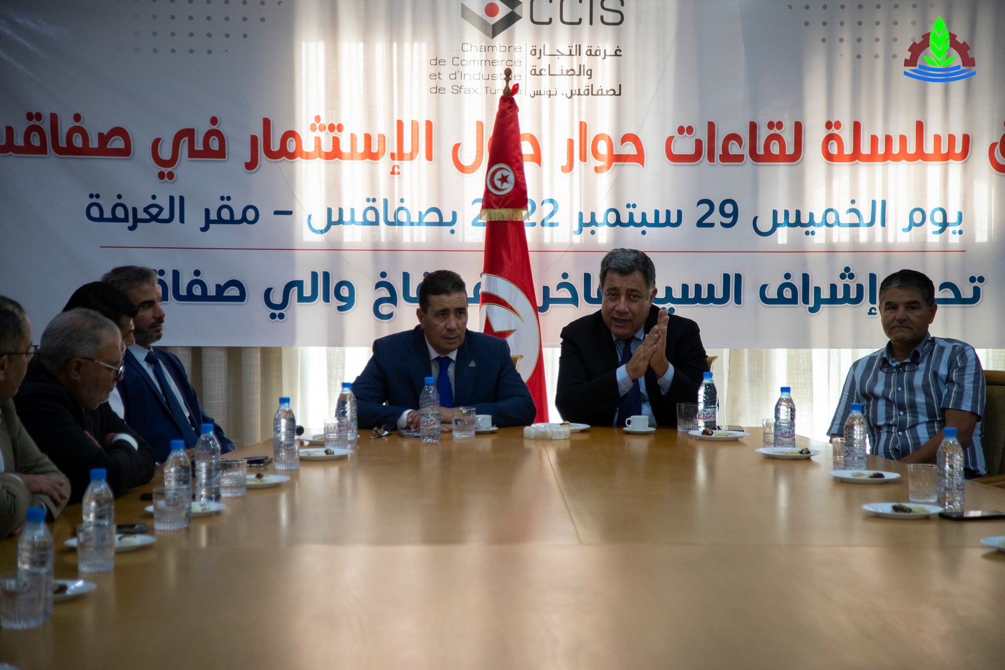 A consultative meeting and discussion of means of cooperation with Sfax chamber