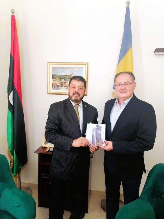 The general manger of Misrata chamber visits the Bosnia and Herzegovina embassy of in Libya
