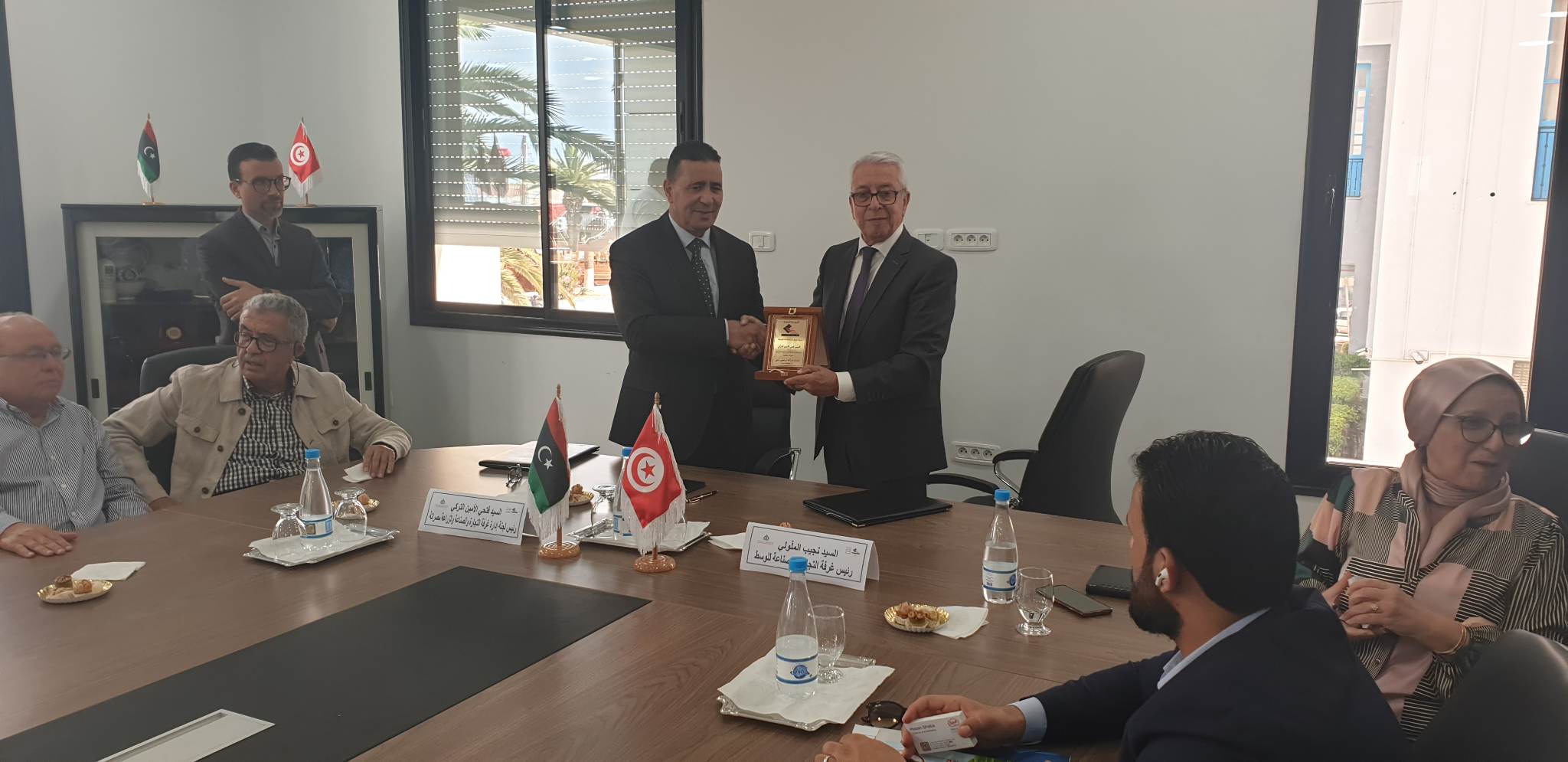 A visit of a delegation from Misrata chamber of commerce, industry and agriculture to Sousse-Tunisia