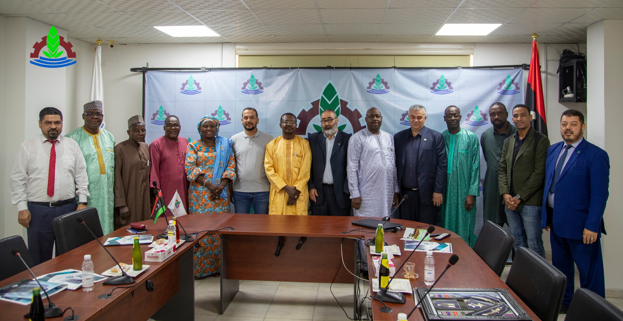 The Nigerian council of public transport users visits the Misrata chamber of commerce, industry and agriculture