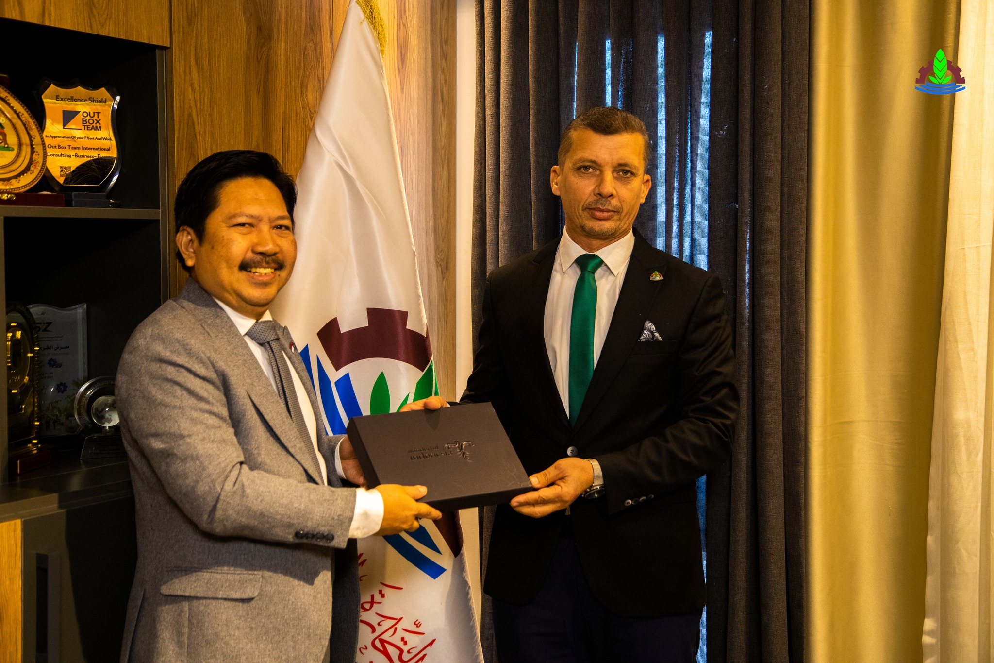 Misurata chamber receives the Indonesian chargé d’affaires.