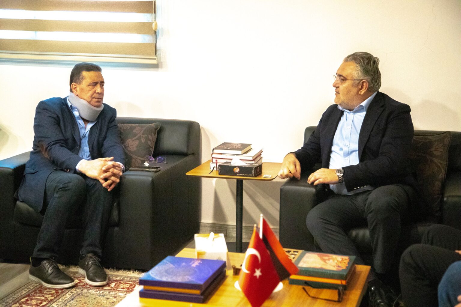 Misurata chamber of commerce, industry and agriculture visit the Turkish consulate in Misurata