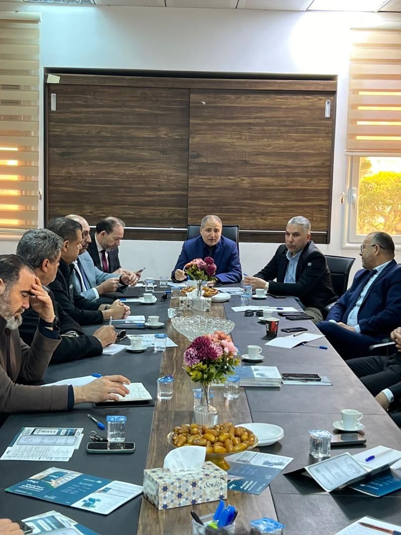 Meeting with the National Commercial Bank