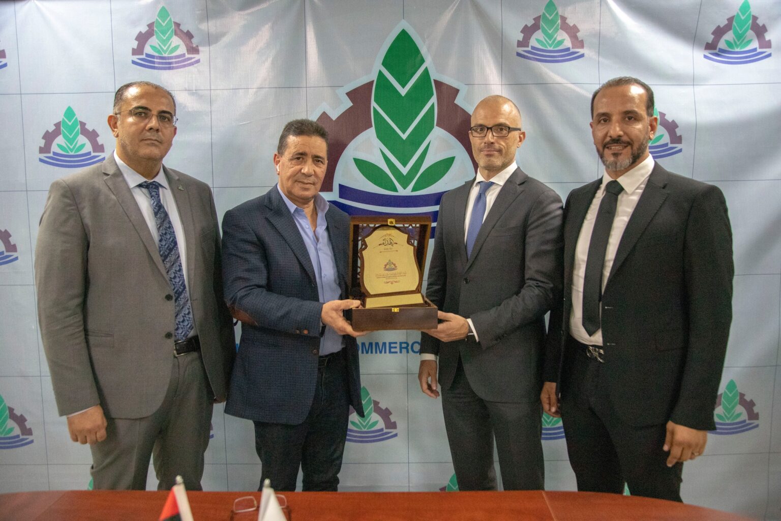 Misurata chamber of commerce, industry and agriculture receives the European union ambassador 