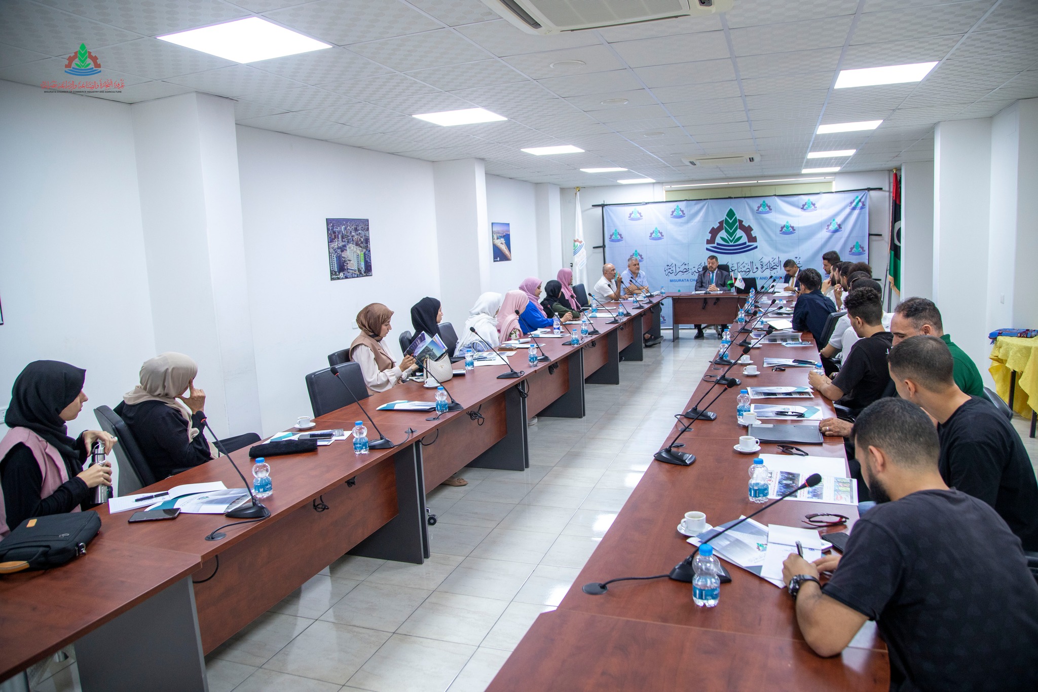 Misurata chamber of commerce, industry and agriculture holds a preparatory meeting for the launch of the activities of the second entrepreneurship camp