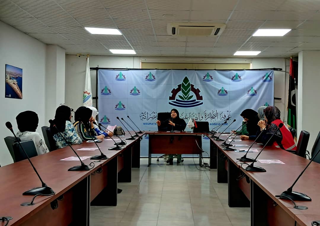 Misurata chamber of commerce, industry and agriculture joins a symposium on preventing breast cancer.