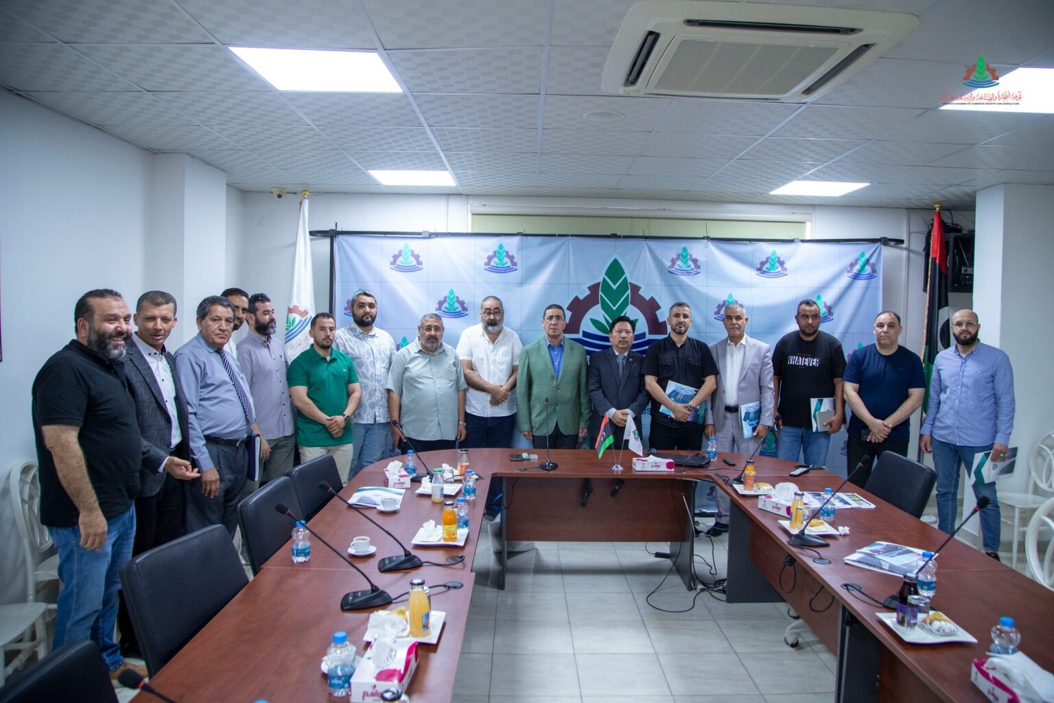 Misurata chamber of commerce, industry and agriculture receives the Indonesian ambassador to Libya