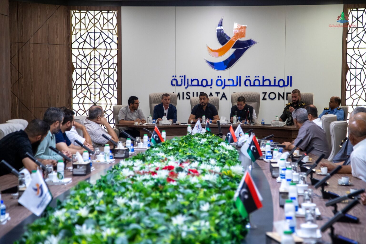 Misrata chamber of commerce, industry and agriculture holds a meeting regarding the letter issued by director of the general department of audit and inspection at the customs authority