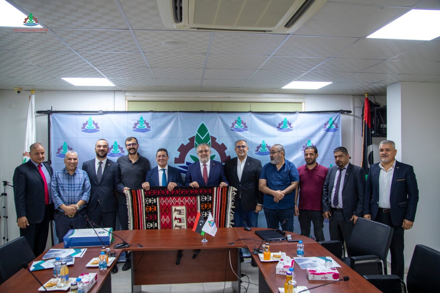 Misurata chamber of commerce, industry and agriculture receives the Turkish consul in Misurata