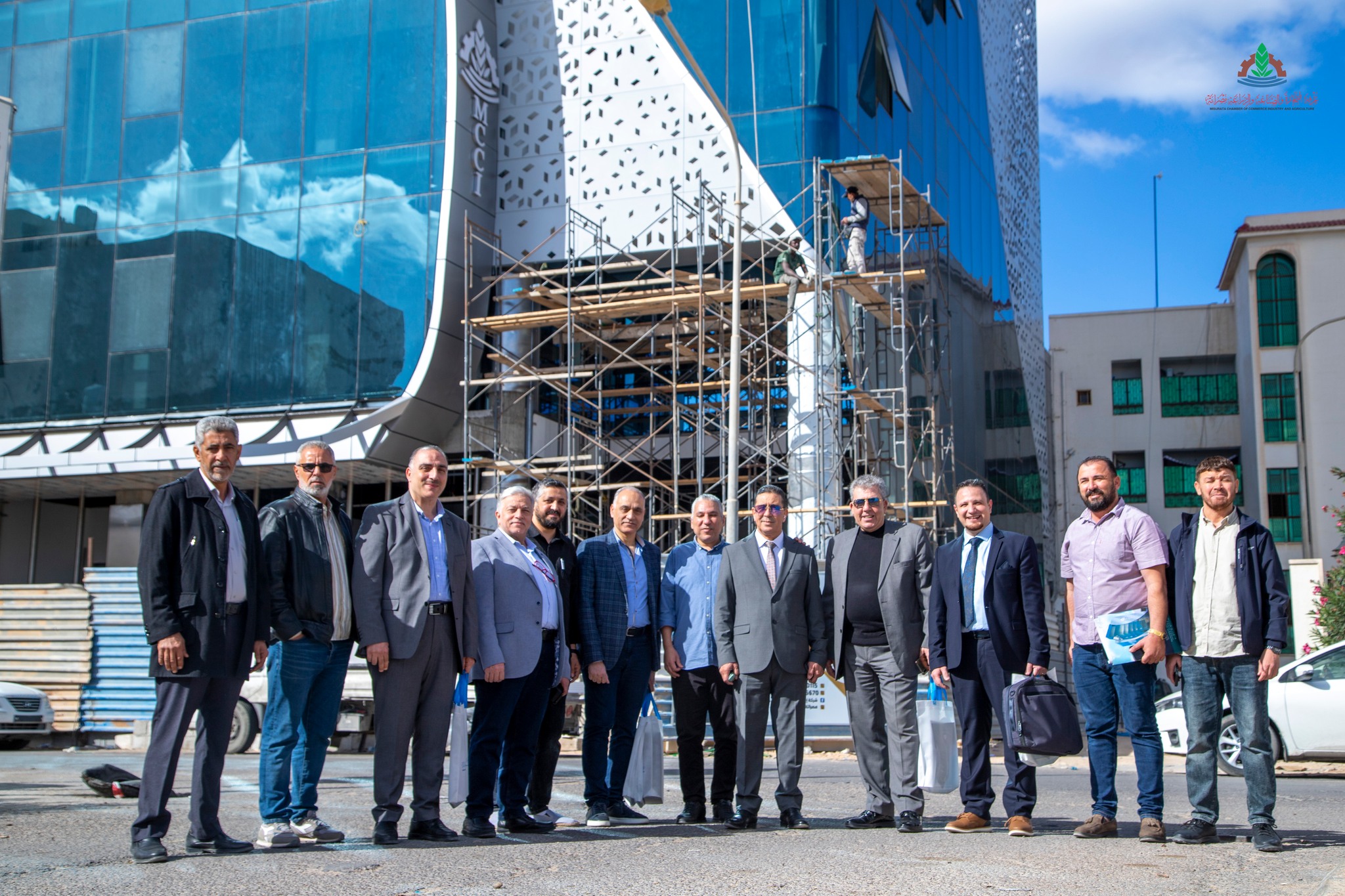 Misurata chamber of commerce, industry and agriculture receives a delegation from the Syrian exporters association for clothing and textiles