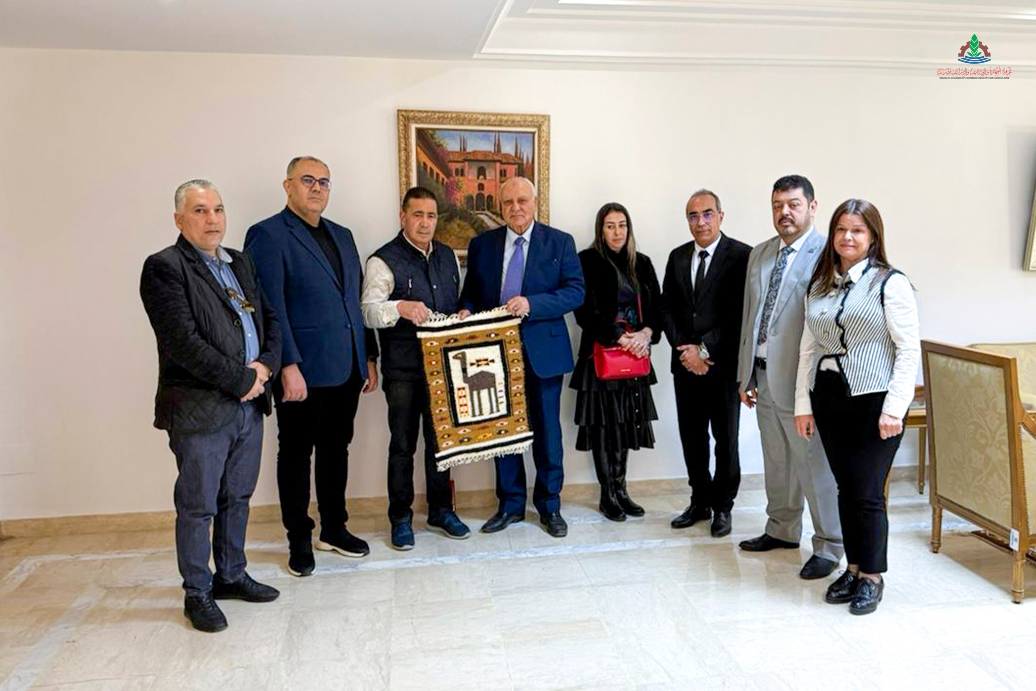 Misurata chamber of commerce, industry, and agriculture visits Sfax chamber of commerce and industry