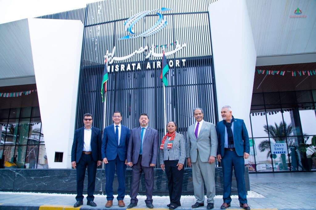 Misurata chamber of commerce, industry, and agriculture received the managing director of Qir Salis capital, USA 