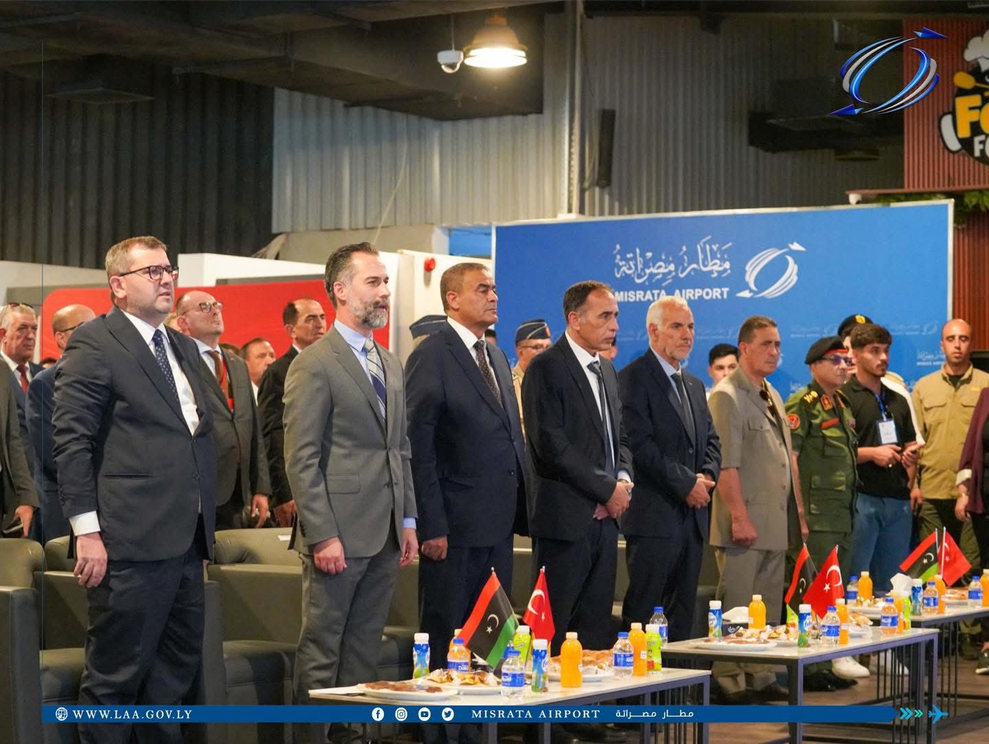 Misrata Airport hosts the official launch of Turkish Airlines’ first flights