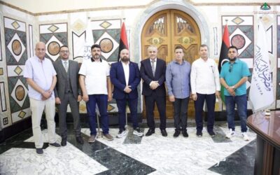 Misurata chamber of commerce, industry, and agriculture held a meeting with the governor of the Central Bank of Libya.
