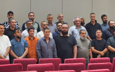 Misurata chamber of commerce, industry, and agriculture held a meeting with owners of commercial and service businesses in Misurata.