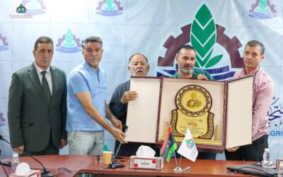 Misurata chamber of commerce commemorates the former employee, Ahmed Omar Al-Muanat
