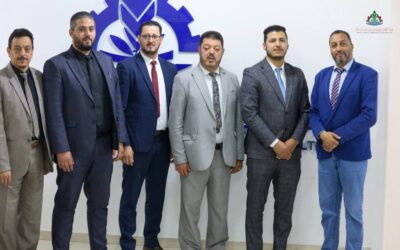 Misurata chamber of commerce, industry, and agriculture Receives Delegation from the Libyan Helal Alasema chamber of commerce
