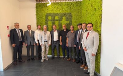 Members of Misurata chamber of commerce industry and agriculture delegation meet the vice